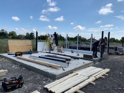 Bedford Garden Room Dog Groomer Construction